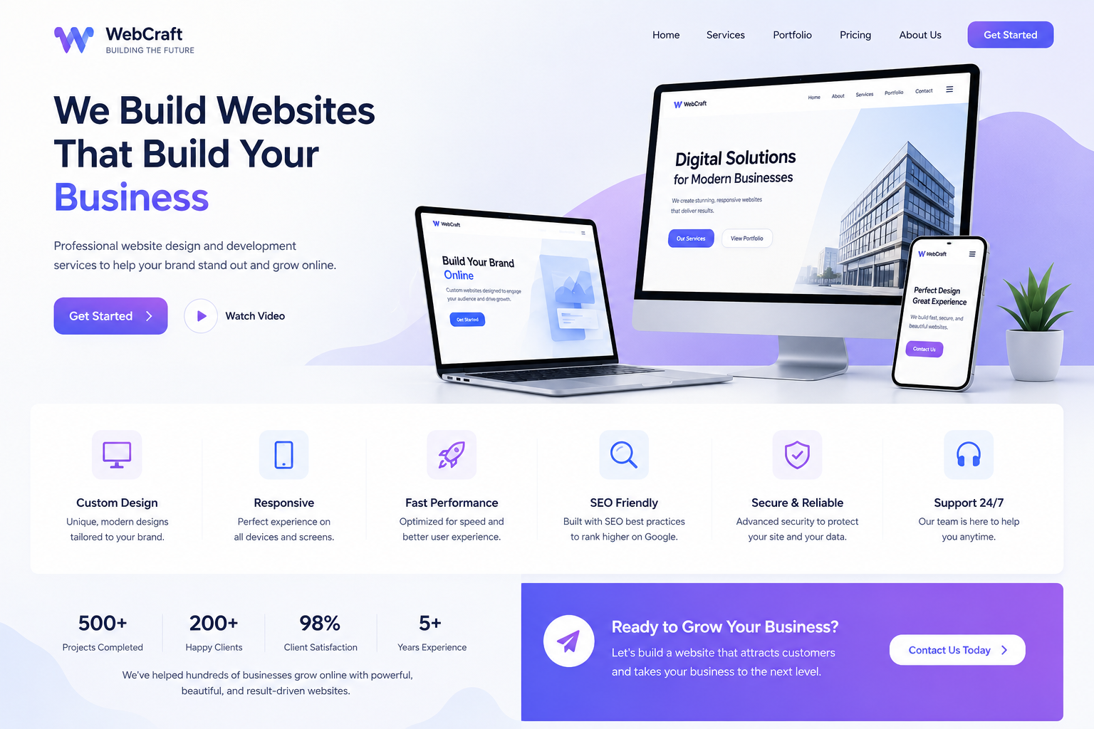 Professional Website Design & Digital Marketing Services Overview