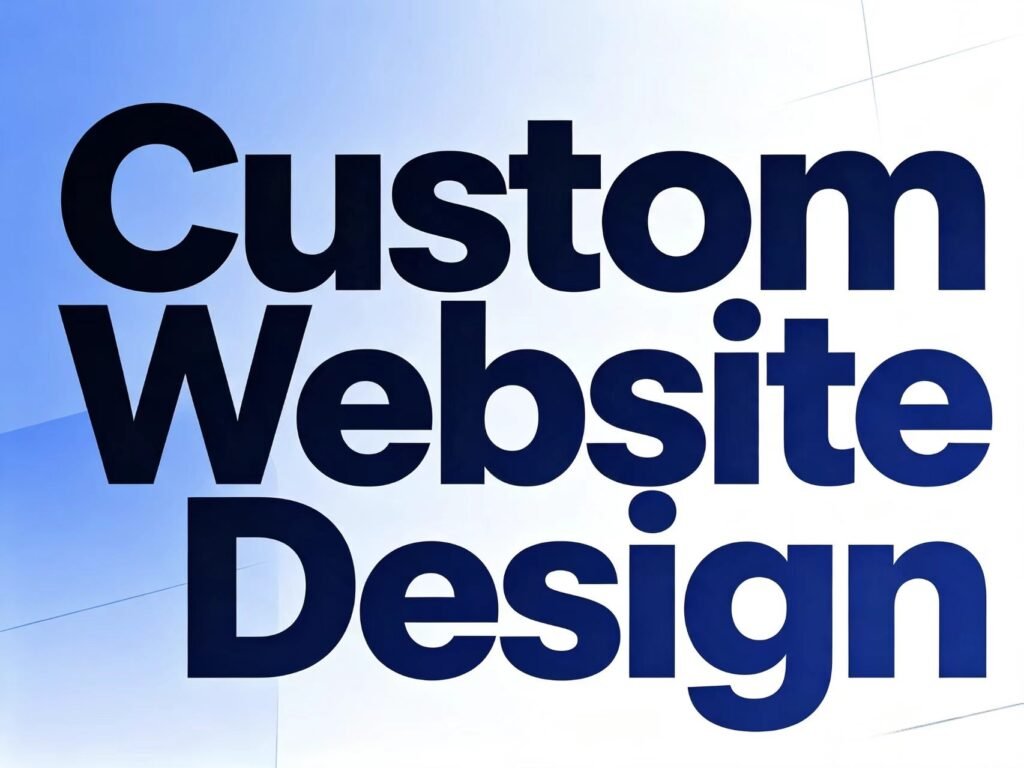 Custom website design for small businesses in the US and UK — professional, mobile-friendly, and SEO-optimized web development services.